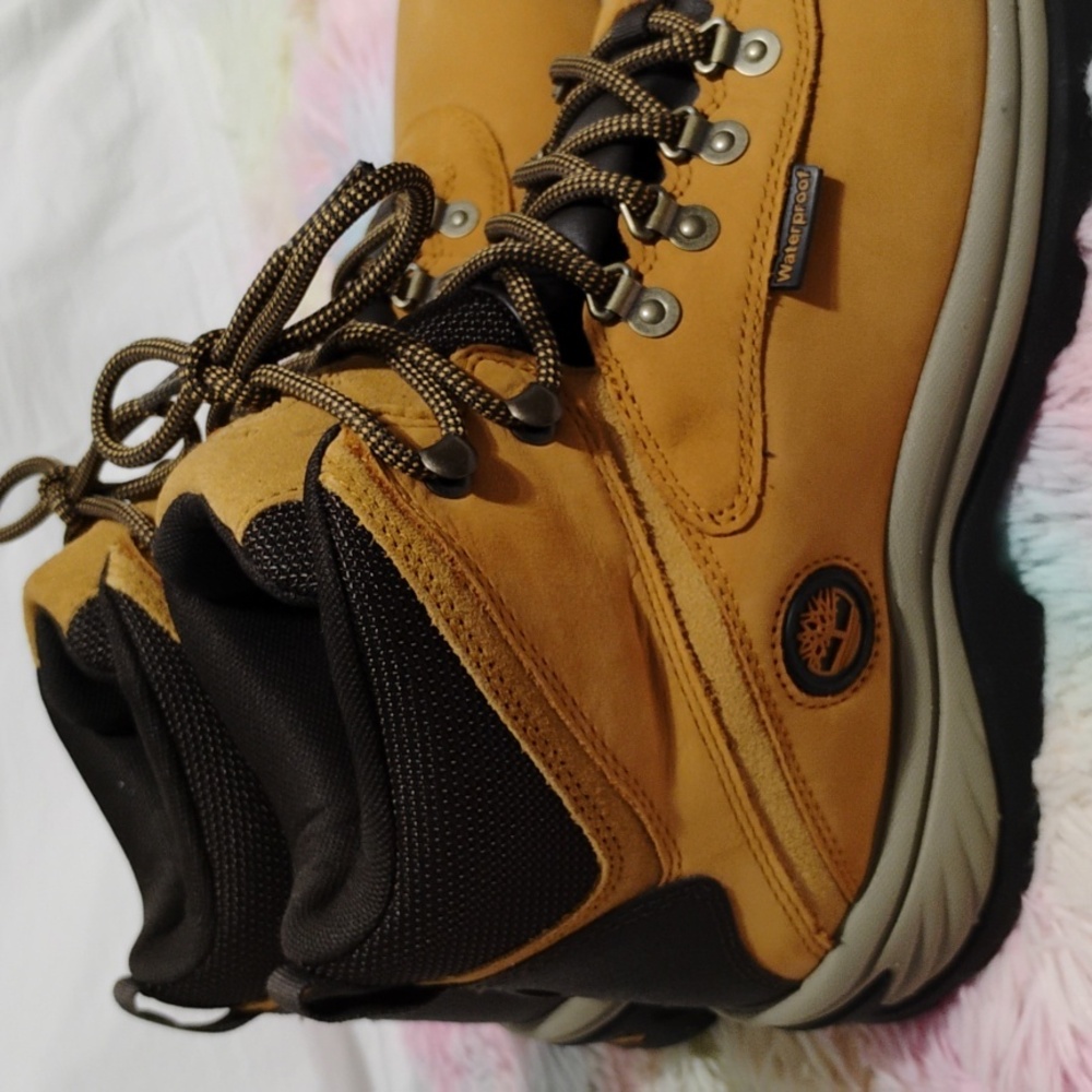 (X-103) SALE! Timberland White Ledge Mid Hiker Waterproof Performance Boots - Picture 5 of 12
